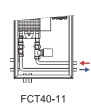 Ventiloconvectoare de pardoseala ingropate ISAN  DYNAMIC FCT40-11 230 V